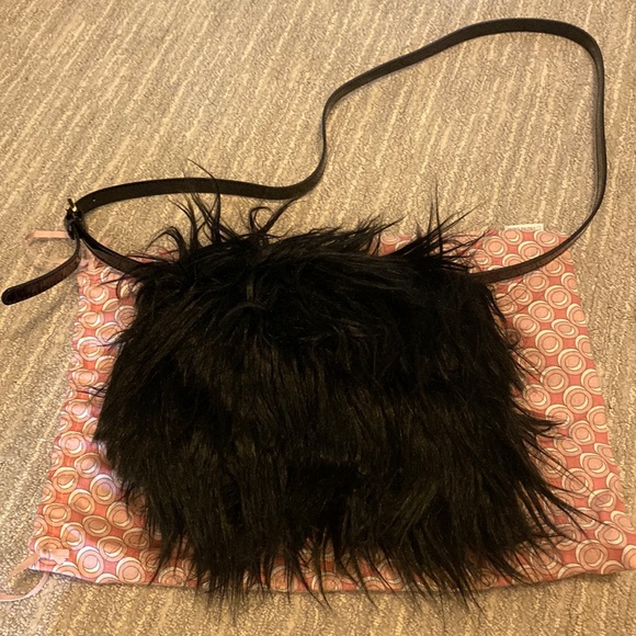 O’Lautre Chose Handbags - O’Lautre Chose Furry Evening Bag
